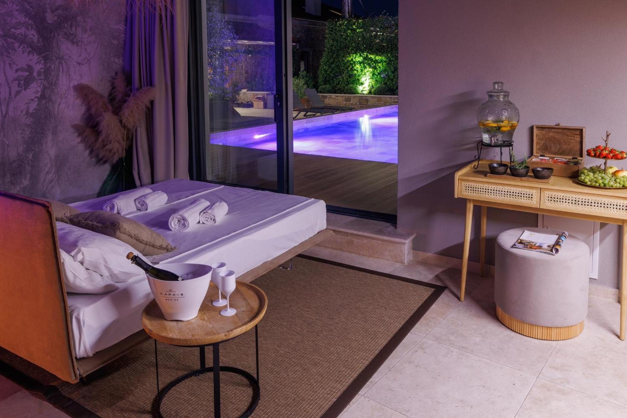 Vila Robida Rooms & Spa Črni Kal Exteriör bild